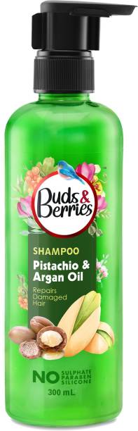 Buds & Berries Pistachio-Argan Oil Damage Repair Color Protection Shampoo