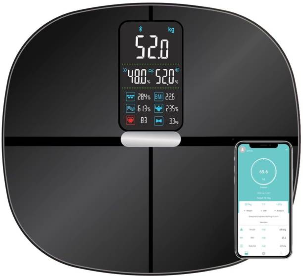 Acer Digital Weight Scale Machine for Body Weight Electronic Smart Bathroom Scale Weighing Scale