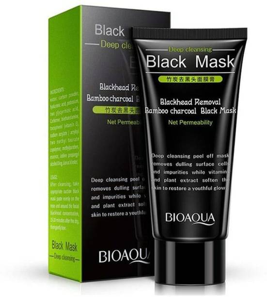 Gabbar ™ Bio Aqua Bamboo Charcoal Black Head Mask Cream Wrinkle Eye & Face Eraser