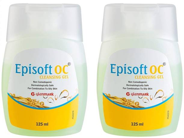 Episoft Oc Gel For Acne-Prone and Oily Skin, 125 ml x Pack of 2