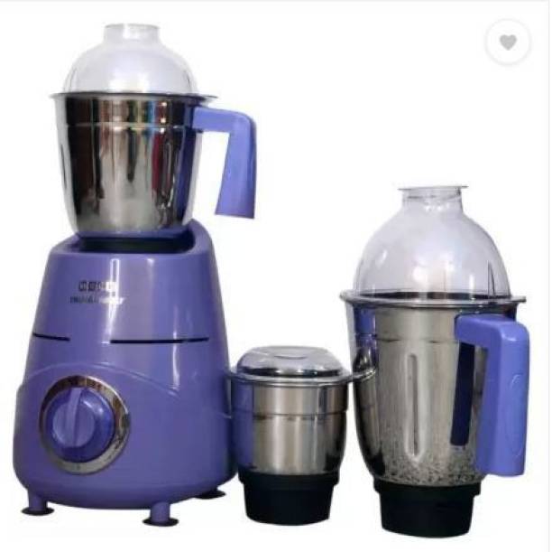 USHA 1 800 Mixer Grinder (3 Jars, Purple)