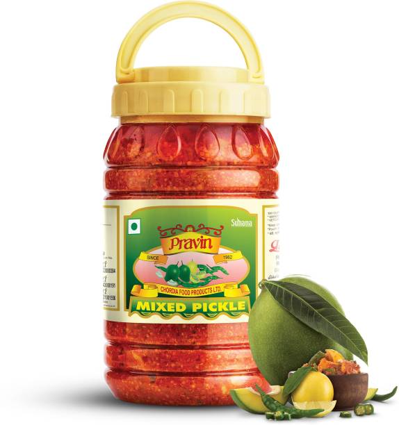 pravin Mix Pickle / Achar 1kg Jar Mixed Pickle