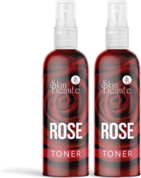 skinbeaute Rose Face Toner | 50 ml Each | Pack Of 2 Men & Women
