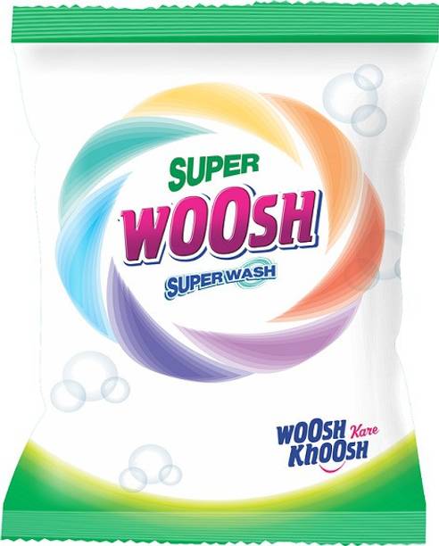 Woosh Superwoosh Detergent Powder 700gm+70gm*4 Detergent Powder 3 kg