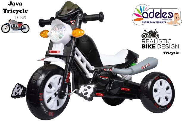 ODELEE Stylish Java Bike Pedal Tricycle for Kids (3-5 Yrs)