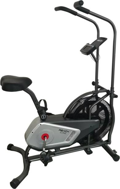 Reach Iconic Air Bike with Unlimited Resistance Dual-Action Stationary Exercise Bike