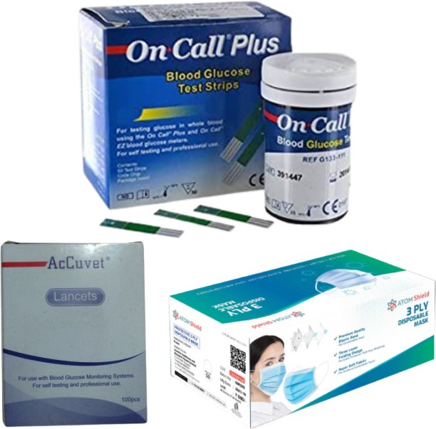 on call plus test strips flipkart