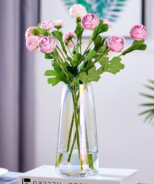 BS AMOR Glass Vase for Decor Vase for Centerpieces Livi...