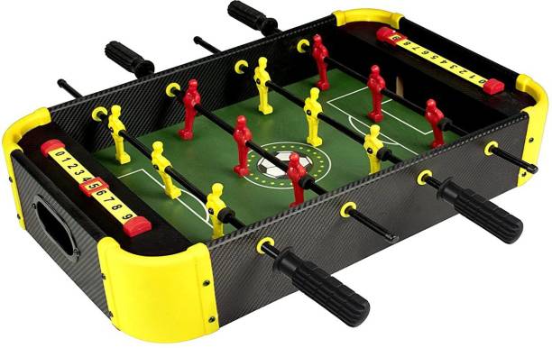 ITOYS Wooden Portable Medium Sized Foosball Game Indoor Soccer Game for Boys & Girls Foosball Board Game