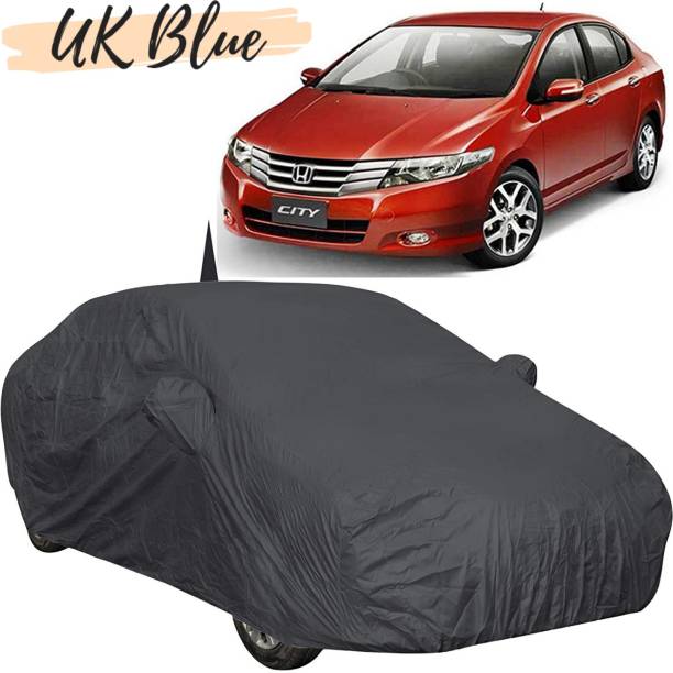 UK Blue Car Cover For Honda City (With Mirror Pockets)