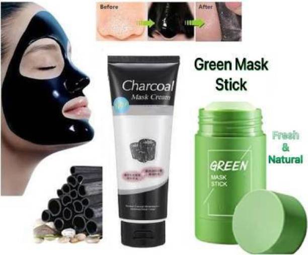 k3s GRN CHRCOAL  Face Shaping Mask