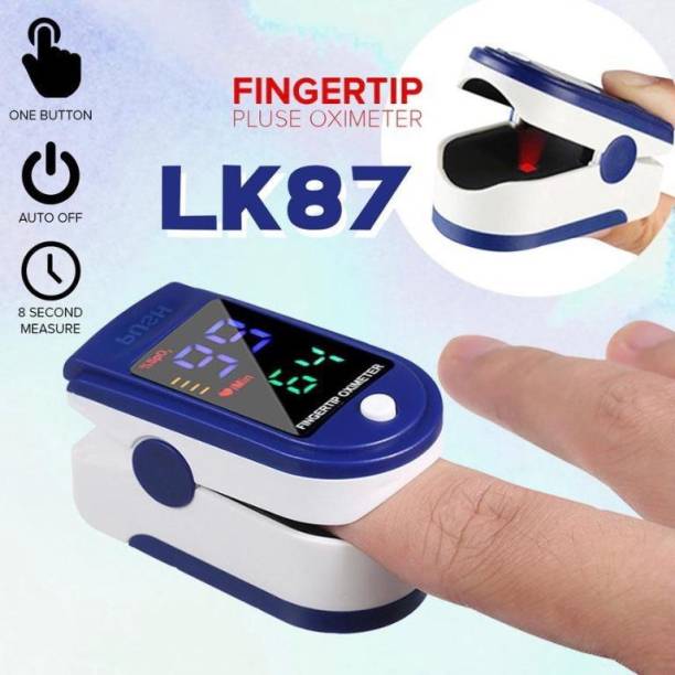DR.SAFE Fingertip Blood Oxygen Saturation and Pulse Rate Monitor Portable LED Display Pulse Oximeter