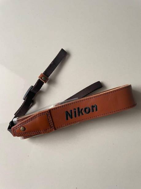 NIKON Retro genuine Classic Brown leather DSLR camera strap Strap