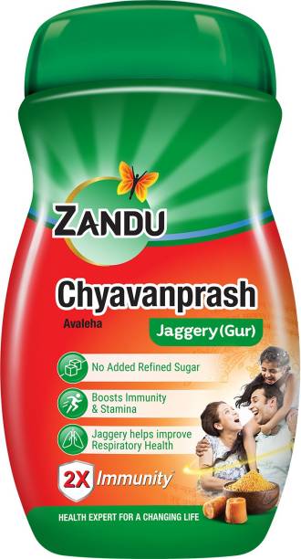 ZANDU Chyavanprash Avaleha Jaggery (Gur) | Immunity Booster Chyawanprash | 900g