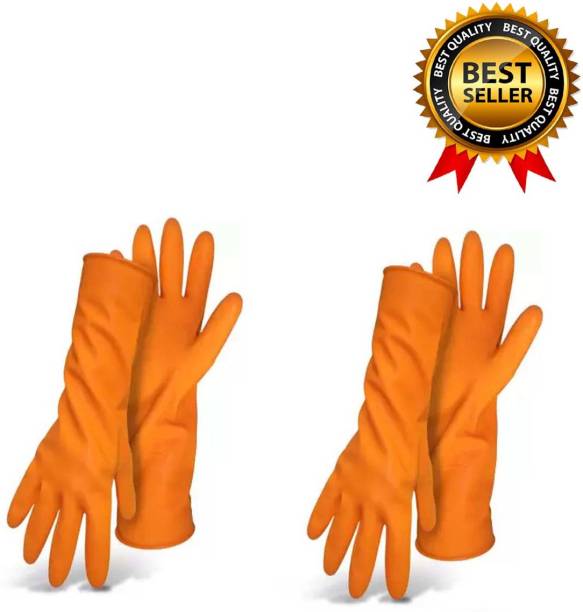 SPINLAY washing Pet Grooming Cleaning, Gardening Wet & Dry glove hand gloves for kitchen Wet and Dry Glove Set