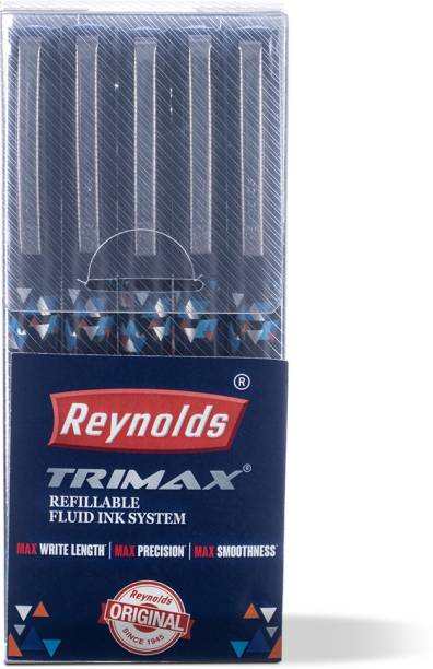 Reynolds Trimax Blue Gel Pen