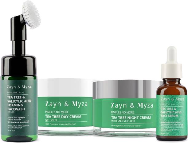 ZM Zayn & Myza Zayn & Myza Tea Tree Men's Skincare Combo