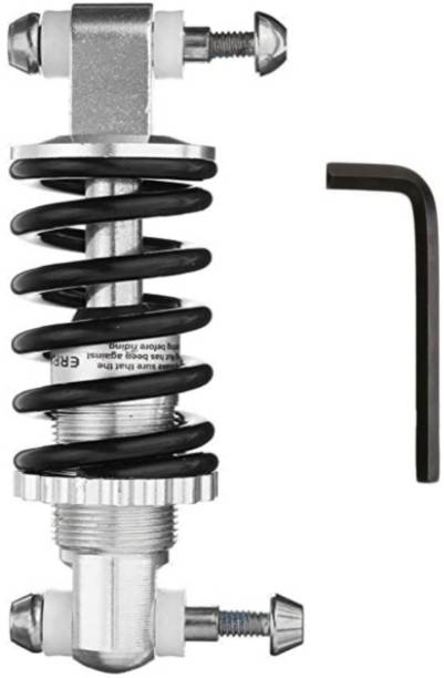 Venues MTB Suspension Spring for Bicycle, Stainless Steel, Silver and Black Wired Cyclocomputer