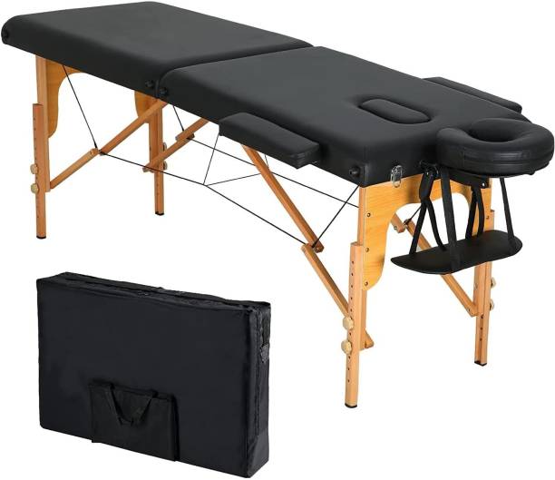 Zureni Foam Foldable Massage Table with Carrying Case More Thicker & Wider Portable Spa Massage Bed