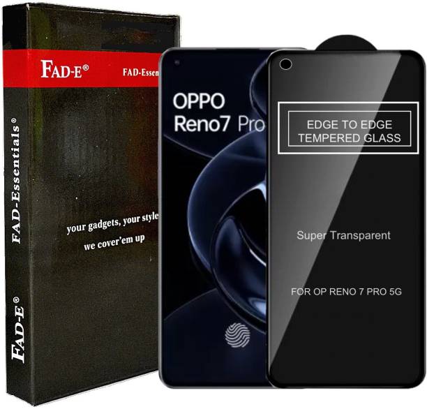 FAD-E Edge To Edge Tempered Glass for OPPO Reno7 Pro 5G, OPPO Reno 7 Pro