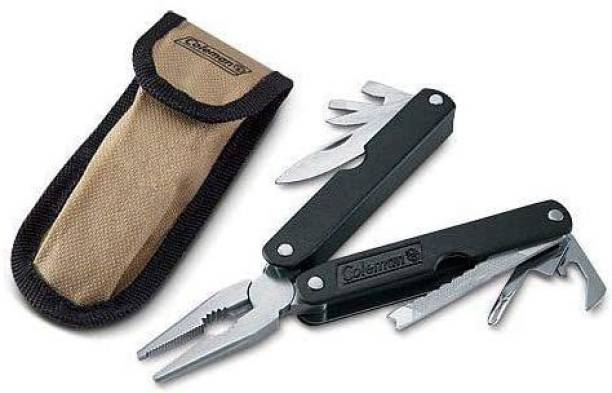 COLEMAN Campers Tool 5-in-1 Multi-function Tool Kit Stainless Steel for Camping & Hiking Camping & Hiking Campers Multi Tool
