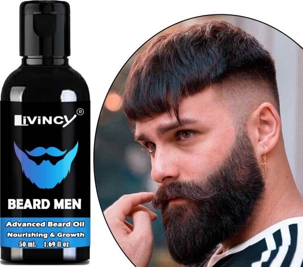 Livincy Beard Growth oil for Specially Men Beard -BEARD YOUR OWN WAY Hair Oil