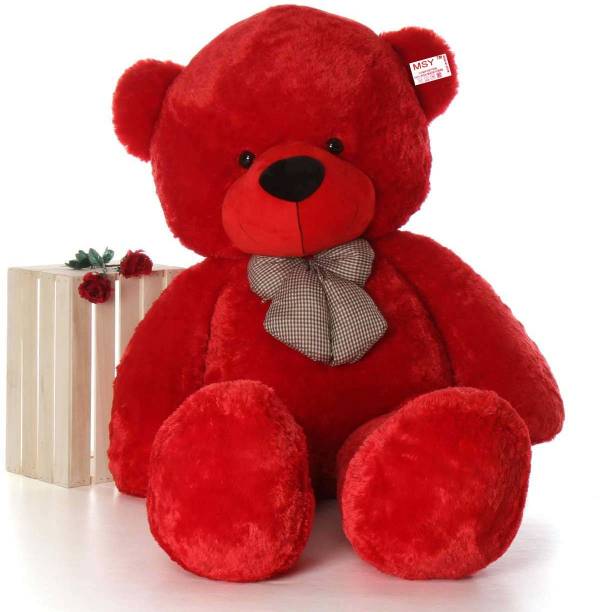 MSY TOYS Teddy Bear for Girls, 3 feet red Teddy Bears, tady Bears Toys Big Size Latest  - 36 inch