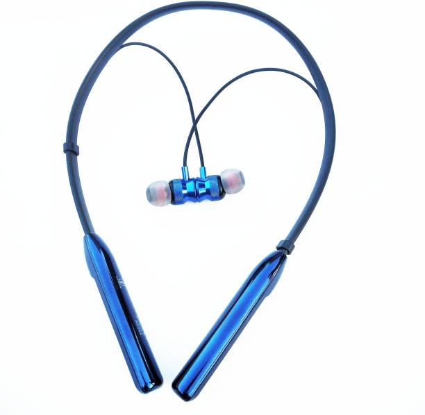 ROKAVO High quality42 hr long time battery backup headphone neckband earphone Bluetooth Headset