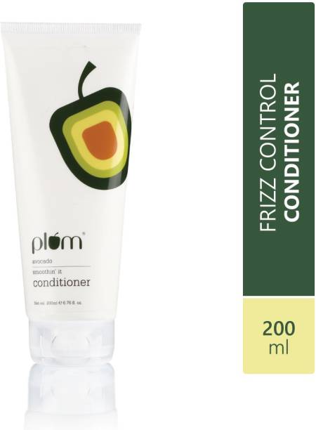 Plum Avocado Smoothin' It Conditioner | For Frizz-Free & Smooth Hair | Contains Shea Butter & Almond Oil | Silicone-Free
