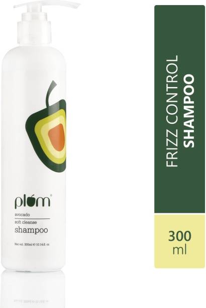 Plum Avocado Soft Cleanse Shampoo | For Frizz-Free Hair | Contains Argan Oil, Shea Butter & Vitamin B5 | Repairs Damage & Smoothens Hair | Free From Sulphate & Silicone