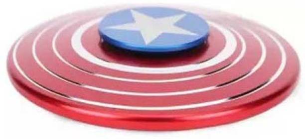 Bal samrat Captain America fidget spinner (Metal) A (Re...