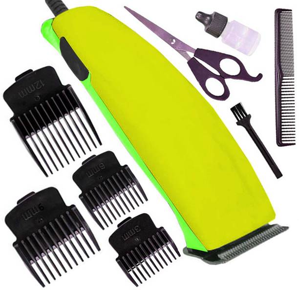 KME Corded Hair Clipper Beard Trimmer Hair Cutting Machine For All Salon Trimmer Trimmer 180 min  Runtime 1 Length Settings