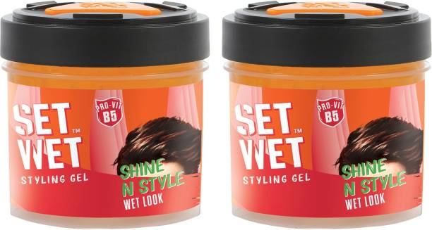SET WET Wet Look Hair Styling Gel for Men Hair Gel