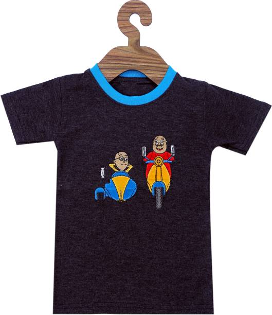 ICABLE Boys Cartoon / Superhero Cotton Blend T Shirt