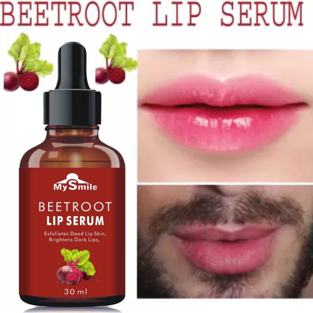 Mysmile Beetroot Brightening Pink Lip Serum for Lip Lightening & for Dry Lips- 30ml Beetroot