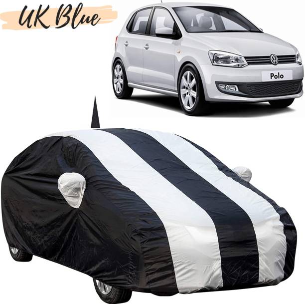 UK Blue Car Cover For Volkswagen Polo (With Mirror Pockets)