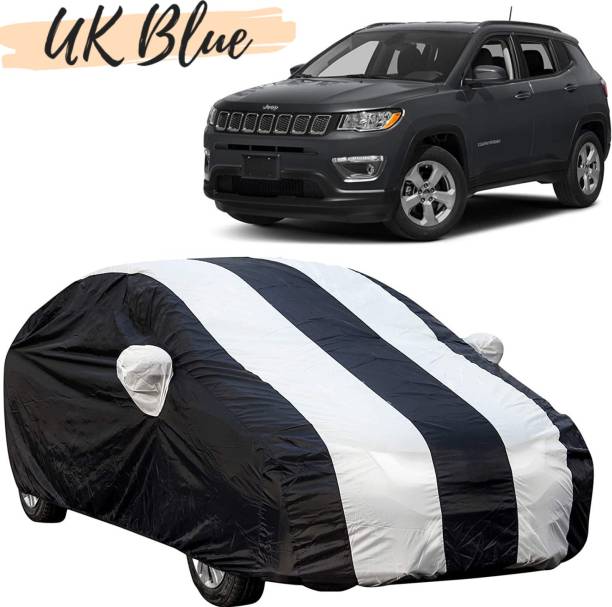 UK Blue Car Cover For Jeep Compass (With Mirror Pockets...