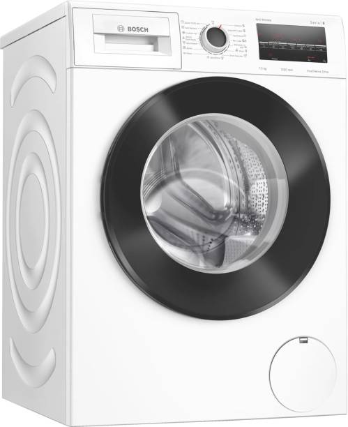 BOSCH 7.5 kg 1200RPM Fully Automatic Front Load Washing Machine with In-built Heater White