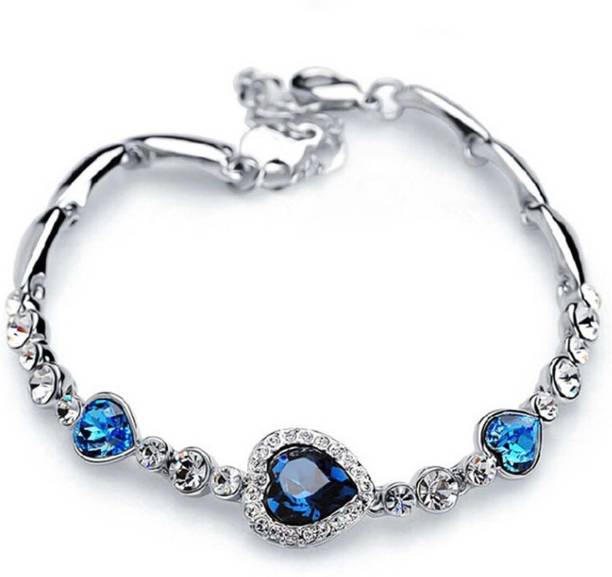 Shining Diva Crystal Cubic Zirconia Bracelet