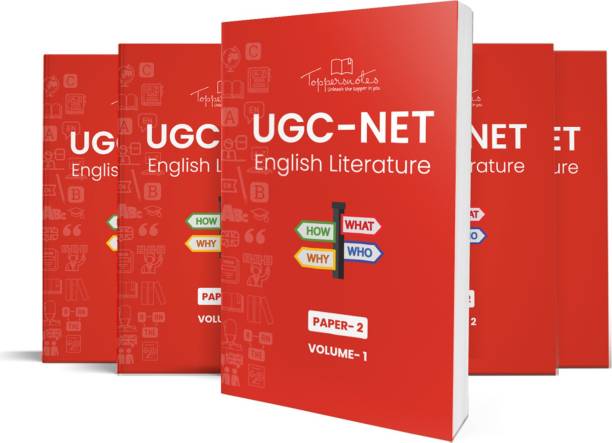 UGC-NET Paper 2 English Literature Study Material 2022 Examination Book Set Of 5