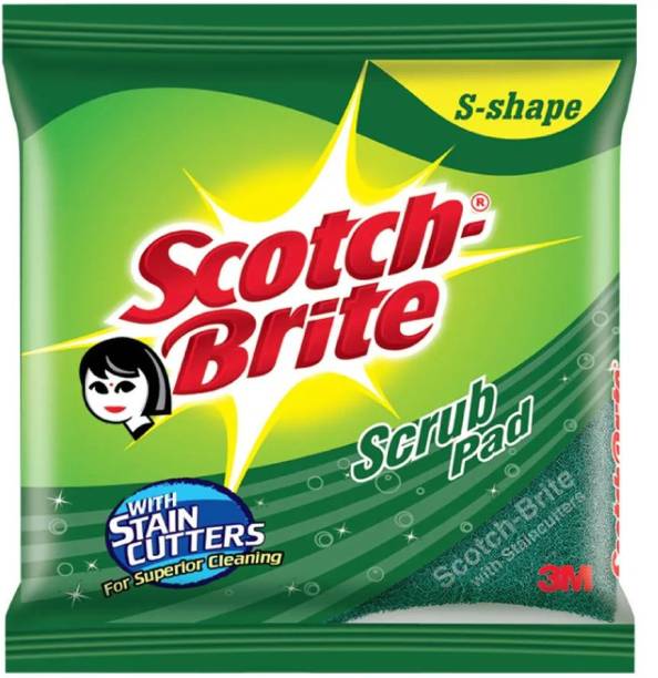 Scotch-Brite S-Shape Scrub Pad
