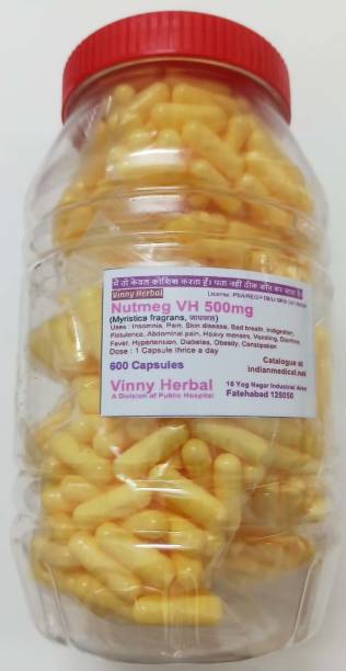 Vinny Herbal Nutmeg VH 500mg Capsules