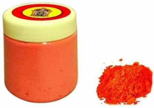 SHRI ANAND Hanuman Bajrangbali Sindoor Powder for Pooja narangi kumkum tilak 100G (Orange) powder