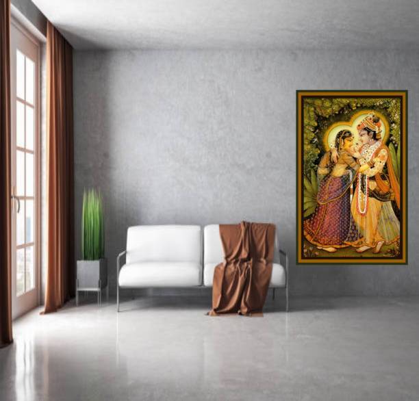 Radha, Krishna Decorative wall wallpaper for living room 3D Poster