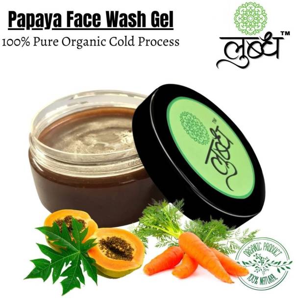 lubdha organic Papaya  Gel Face Wash