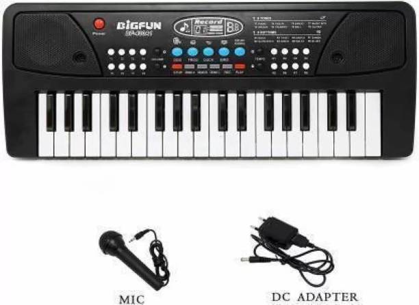 tegan Piano Keyboard 37 Keys Toy with Microphone, USB Power Cable & Sound For Kids