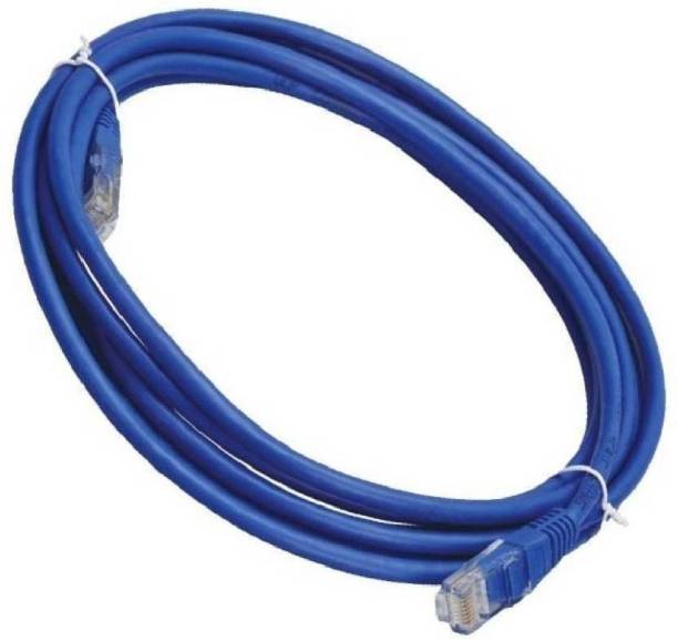 Teratech 3 Meter CAT6 Blue Network Ethernet Network Patch Cord,Lan Cable, 3 m Patch Cable