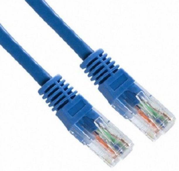 Etake 3 Meter CAT6 Blue Network Ethernet Network Patch Cord,Lan Cable, 3 m Patch Cable