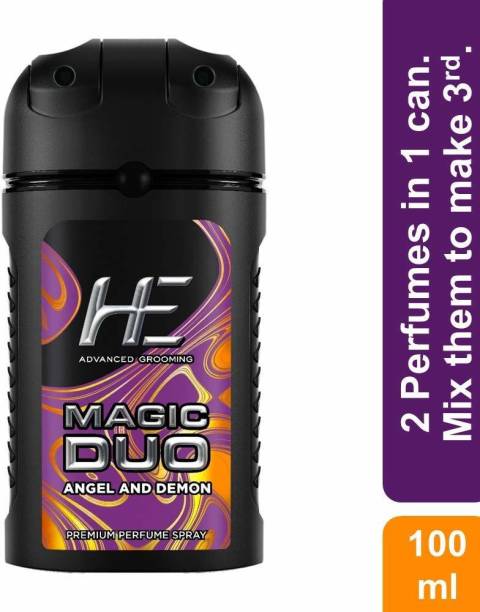 HE Magic Duo Angel & Demon Premium Perfume Spray 100 Ml, Body Spray  -  For Men & Women