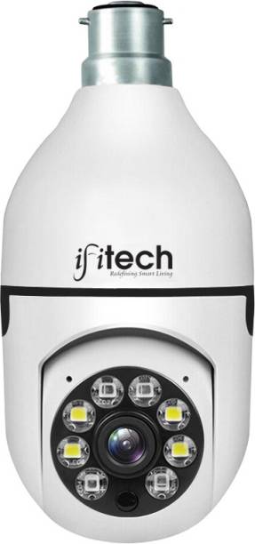 IFITech 1080P HD Bulb Type PTZ Indoor HD CCTV Wireless Camera | Security Camera